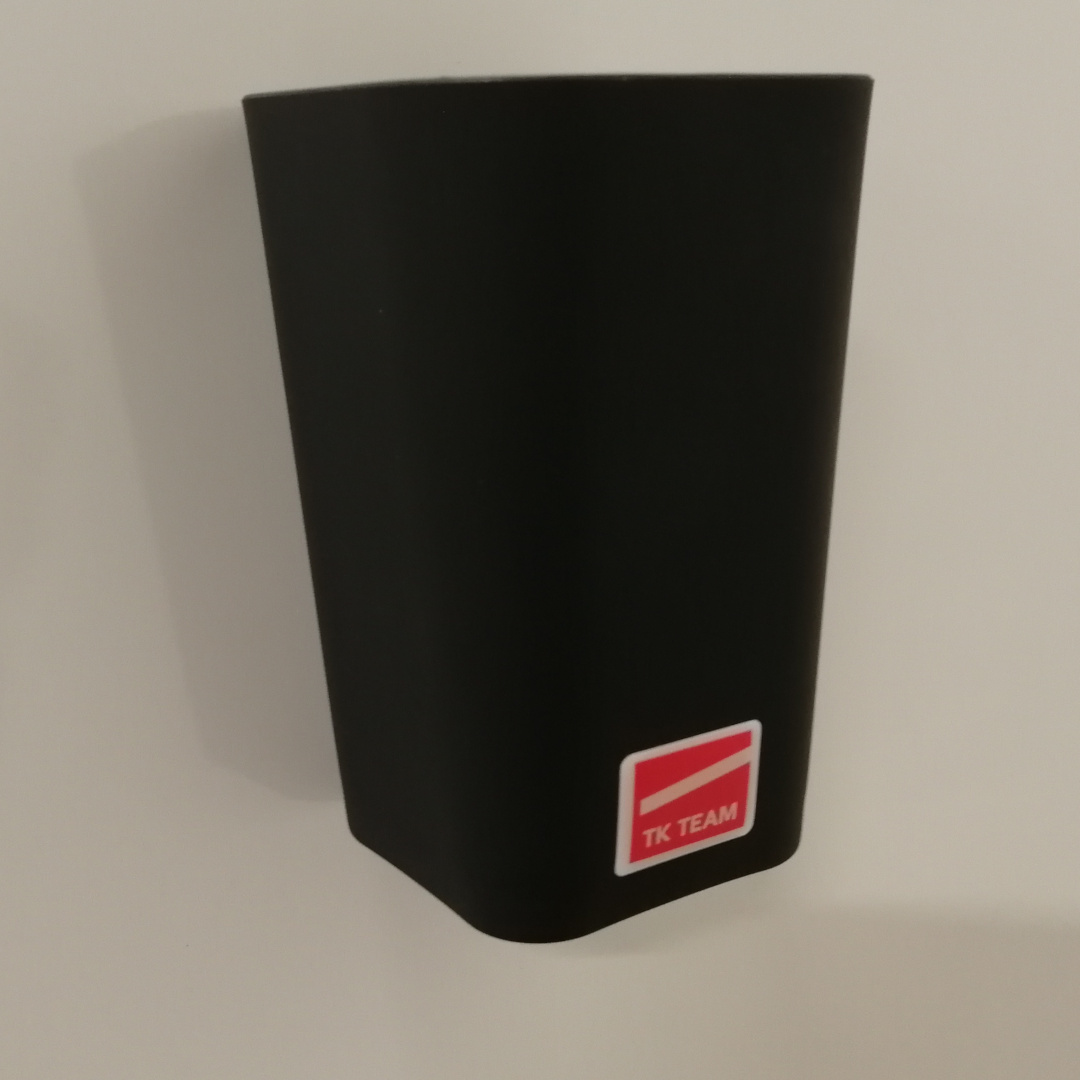Black pencil cup for whiteboard 
