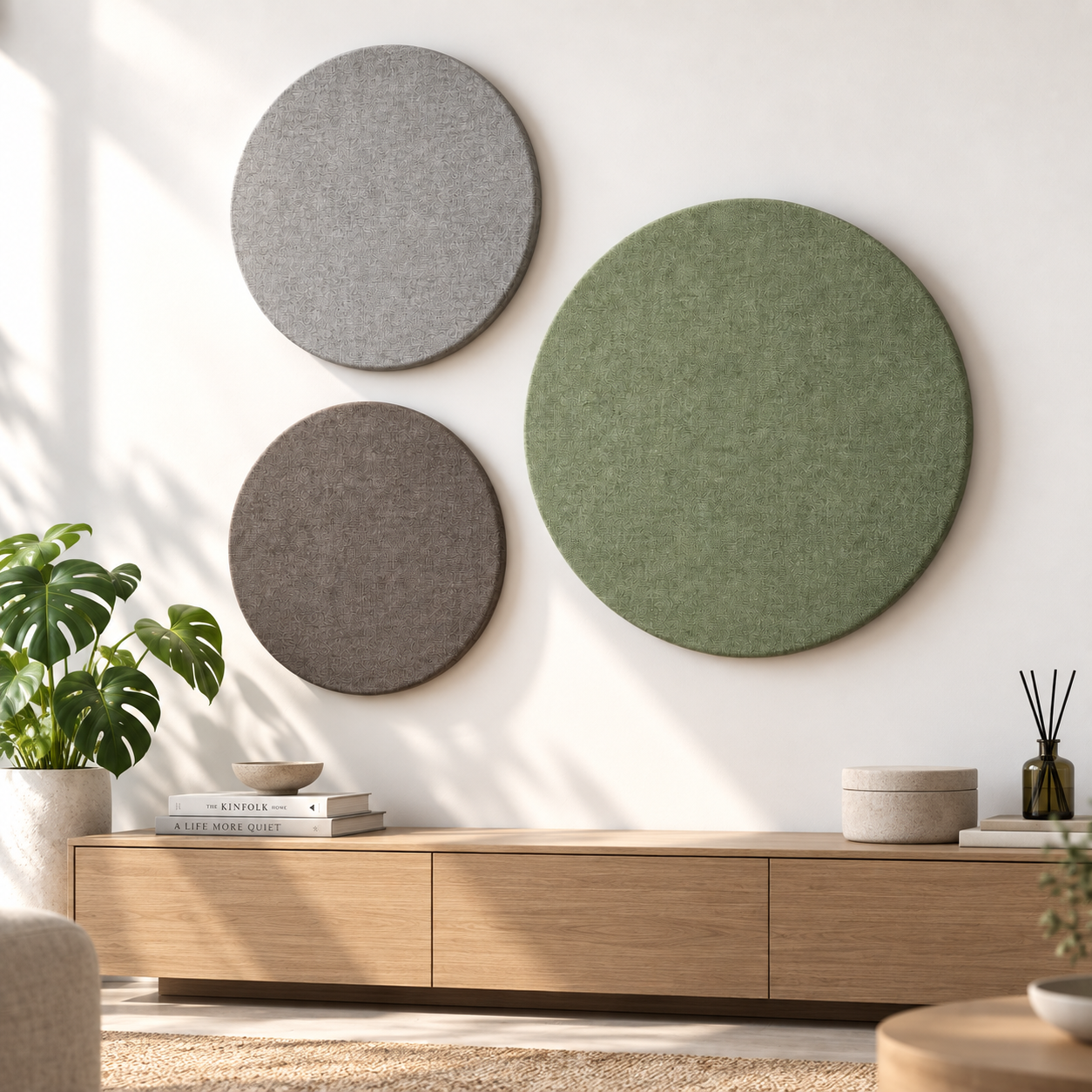 TK-Team Hush Round Acoustic panels